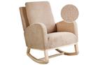 Keinutuoli Alsta - Beige, ruskea
