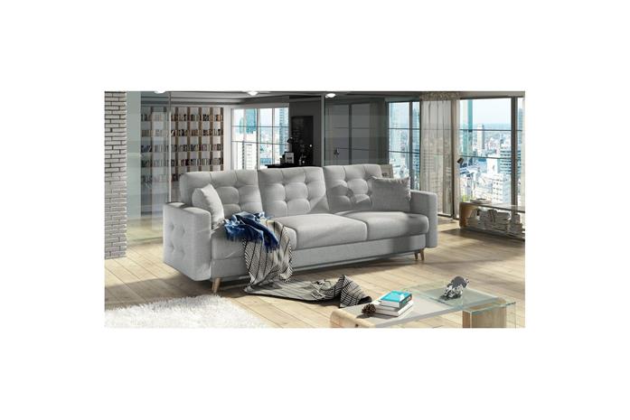 Sohva Eltap Asgard 233x93x92 cm - Solid 09, Beige