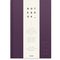 Notebook Textile Plum Lined A5 Burde – kuva 1