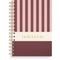 Notebook A5 Stripes Burde – kuva 1