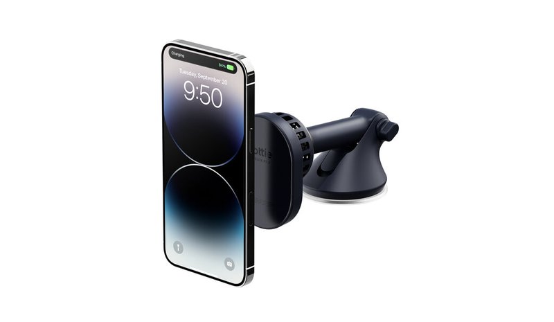Puhelinteline iOttie Velox Pro MagSafe CryoFlow Cooling Dash & Windshield Car Mount