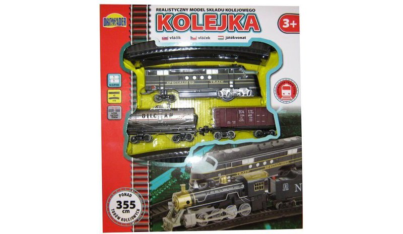 Juna 355 cm kiskoilla Dromader 00504