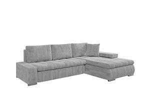 Cerys 3-sits Hörnbäddsoffa Light grey/Dark grey -