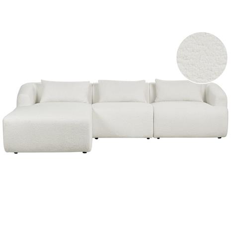 3-istuttava sohva Svansele - Valkoinen/oikeakätinen