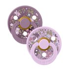 Bibs Violet Sky Koko 1 pyöreä tutti 2-pack