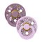 Bibs Violet Sky Koko 1 pyöreä tutti 2-pack – kuva 1