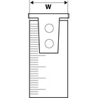 Topex 27c385 Metric Tape, 5m x 19mm, Auto Lock