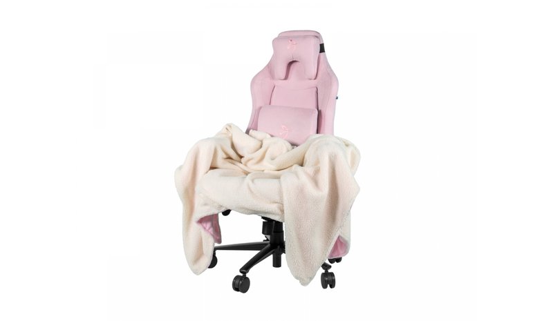 Arozzi Chair Blanket - Pink – kuva 1/4