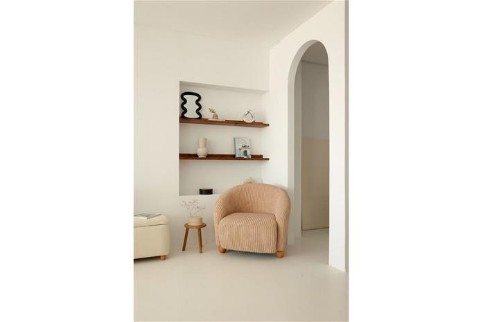 Slon Öronlappsfåtölj - Beige