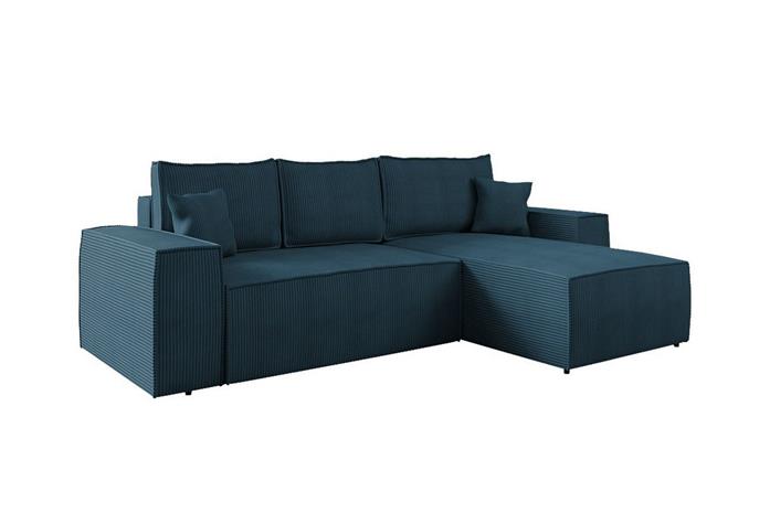 Knocklong 3-sits Hörnbäddsoffa blue -