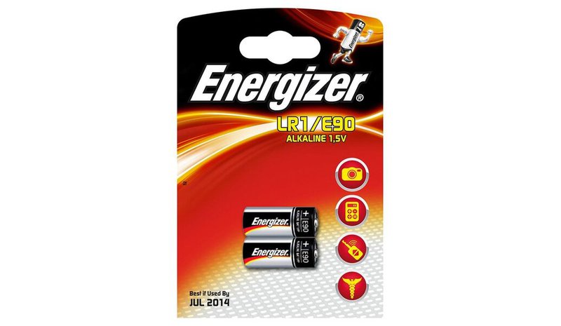 Energizer E90 -paristot, 2 kpl.