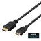 Deltaco, HDMI - micro HDMI, 4K UHD in 60Hz, 2 m – kuva 1