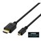 Deltaco, HDMI - micro HDMI, 4K UHD in 60Hz, 2 m – kuva 2
