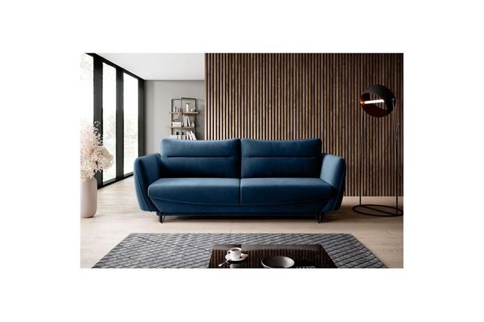 Sohva Eltap Silva 236x95x90 cm - Lukso 40, tummansininen
