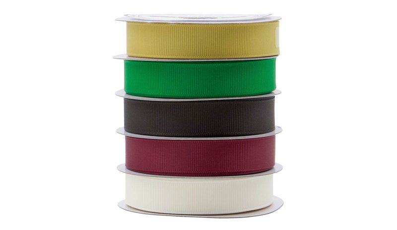 House Doctor - Tape Koristenauha 5 kpl Off-white/Bordeaux – kuva 1/1