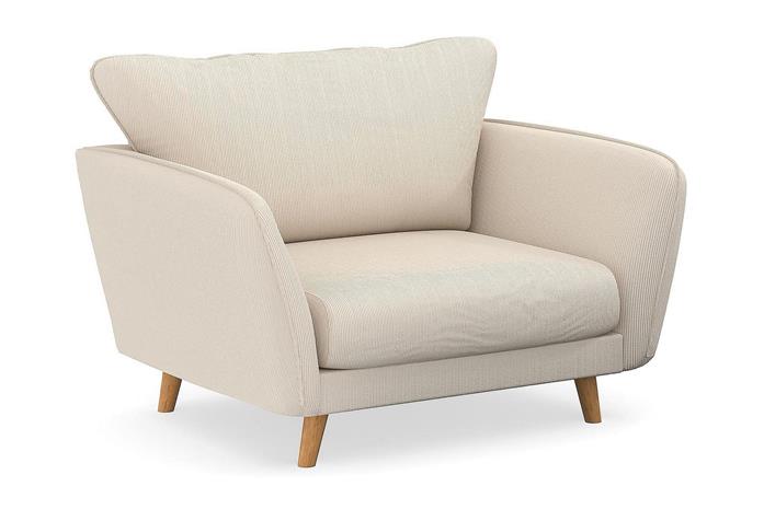 Trend Lyx Nojatuoli - Beige Vakosametti