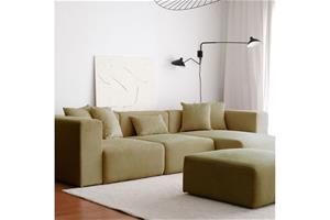 Yolo Sohva med Divan 6-sits - Khaki