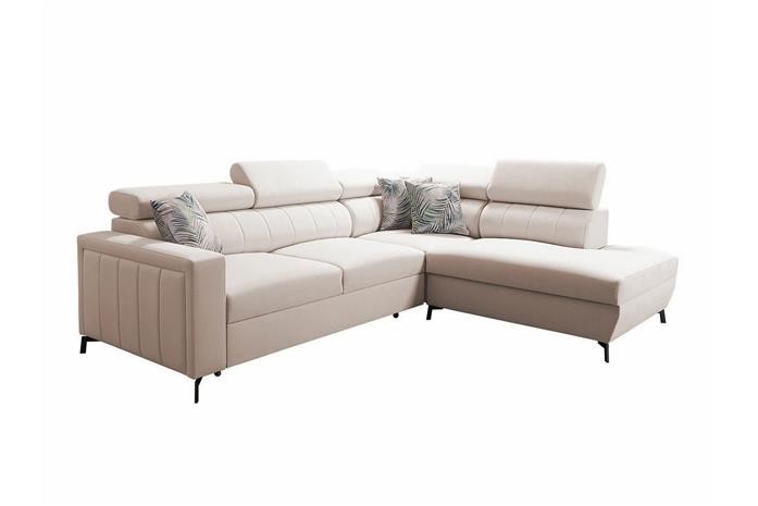 Galbally 3-sits Hörnbäddsoffa beige -