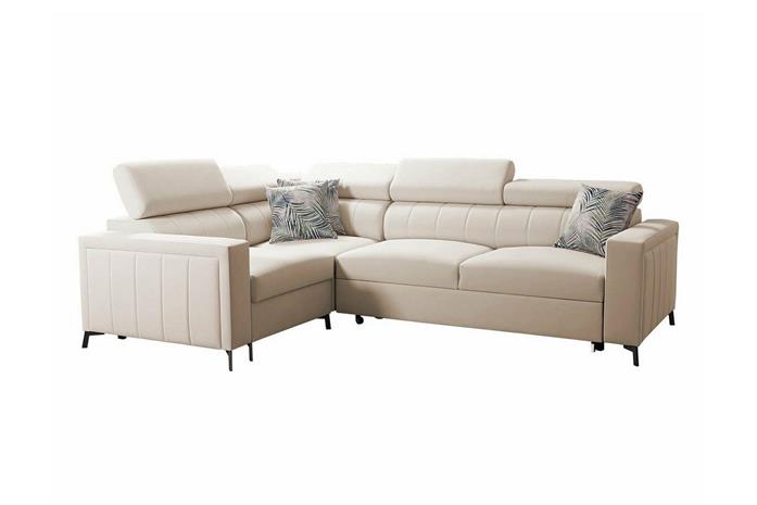 Galbally 3-sits Hörnbäddsoffa beige -