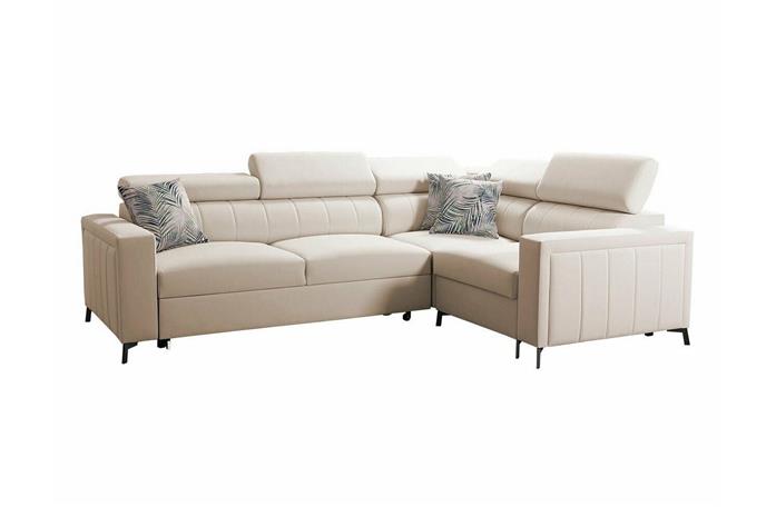 Galbally 3-sits Hörnbäddsoffa beige -