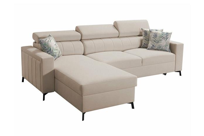 Galbally 3-sits Hörnbäddsoffa beige -