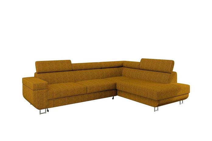 Kintore 3-sits Hörnbäddsoffa Yellow -