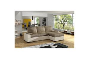 Divaani Eltap Letto 245x160x90 cm - Berlin 03, Soft 33, Beige