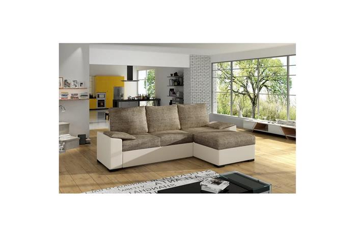 Divaani Eltap Letto 245x160x90 cm - Berlin 03, Soft 33, Beige