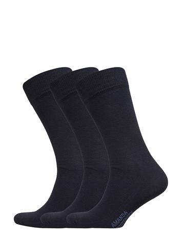 Amanda Christensen True Ankle Sock 3-Pack Underwear Socks Regular Socks Beige Amanda Christensen