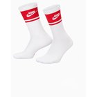 Nike Sukat Everyday Elevated 3-pack - Valkoinen/Punainen