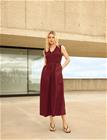 Part Two Borgnettepw Dress - Burgundy - 46