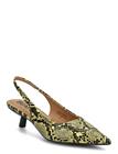 Bianco Biakristin Kitten Heel Slingback Faux Leather - Multi/patterned - 41