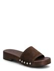 Bianco Biaaudrey Slide Clog Suede - Brown - 41