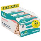 Pampers Sensitive -vauvanpyyhkeet, 12 pakkausta, 624 pyyhettä