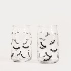 Homla lasisetti Ghost Town, kirkas/musta, 320 ml, 2 kpl
