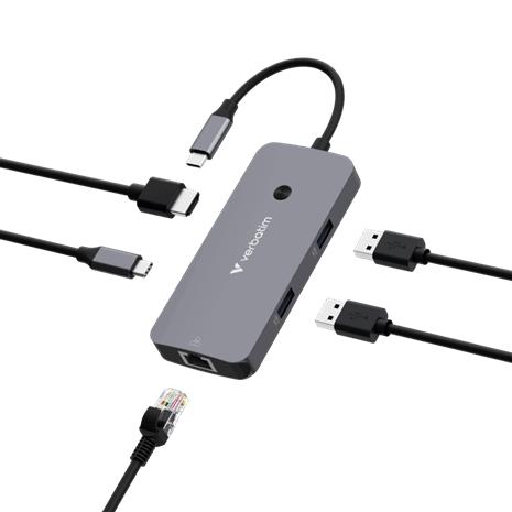 Verbatim CMH-05 USB-C Pro 5-Port Multiport Hub
