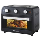 Beper P101FRI024 monitoiminen 24 L kuumailmauuni-friteerauskeitin, 1800 W, ruostumaton teräs