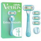 Partaterät Gillette Venus Extra Smooth 4 kpl 5-teräiset vaihtopäät