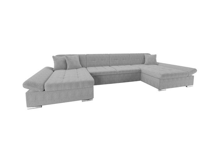 Kintore 4-sits Hörnbäddsoffa Grey -