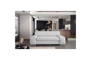 Sohva Eltap Porto - Soft 17, Valkoinen, 2190x62x73 cm