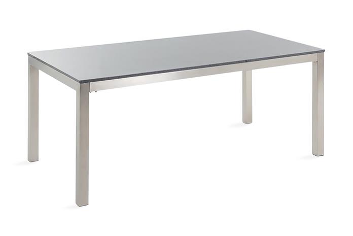 Puutarhapöytä Grosseto 180 cm - Harmaa