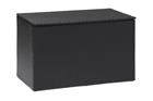 Pehmustelaatikko XL Hillerstorp Boston 136x78 cm - Polyrottinki/Harmaa/Musta