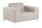 Nojatuoli Hughen 2-pak - Beige – kuva 1