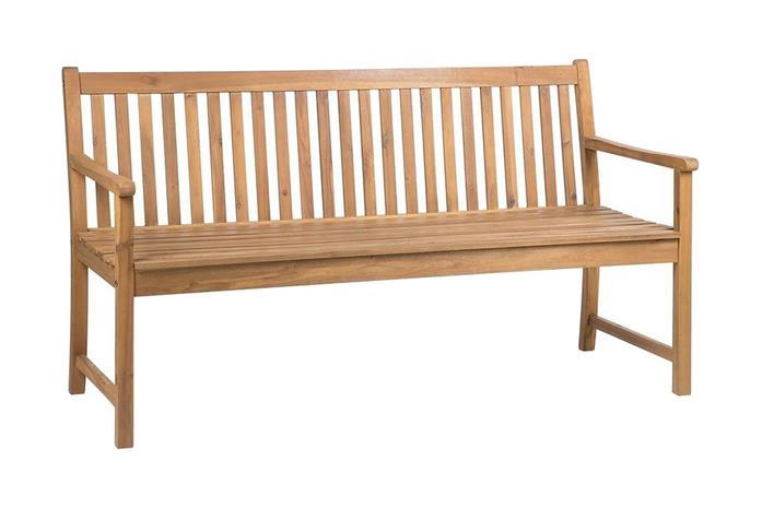 Puutarhapenkki Sutko 160 cm - Puu/Luonnonväri – kuva 1/1