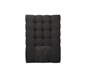 Sängynpääty Boxford 90 cm Napit - Tummanharmaa