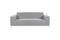 3-sitssoffa Beliani Rovigo Grey\\White - – kuva 1