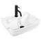 Jalustallinen Pesuallas Rea Altea Cloudy Grey – kuva 1