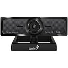 Web-kamera Full HD verkkokamera, 1920x1080, USB 2.0, musta