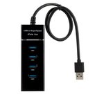 Roger AD15651 USB 3.0 keskitin 4 x USB 3.0 / 5 Gbps, musta