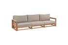 3-sitssoffa Beliani Timor Ljus trä/grått/beige, Ja Light wood\\Grey\\Beige -